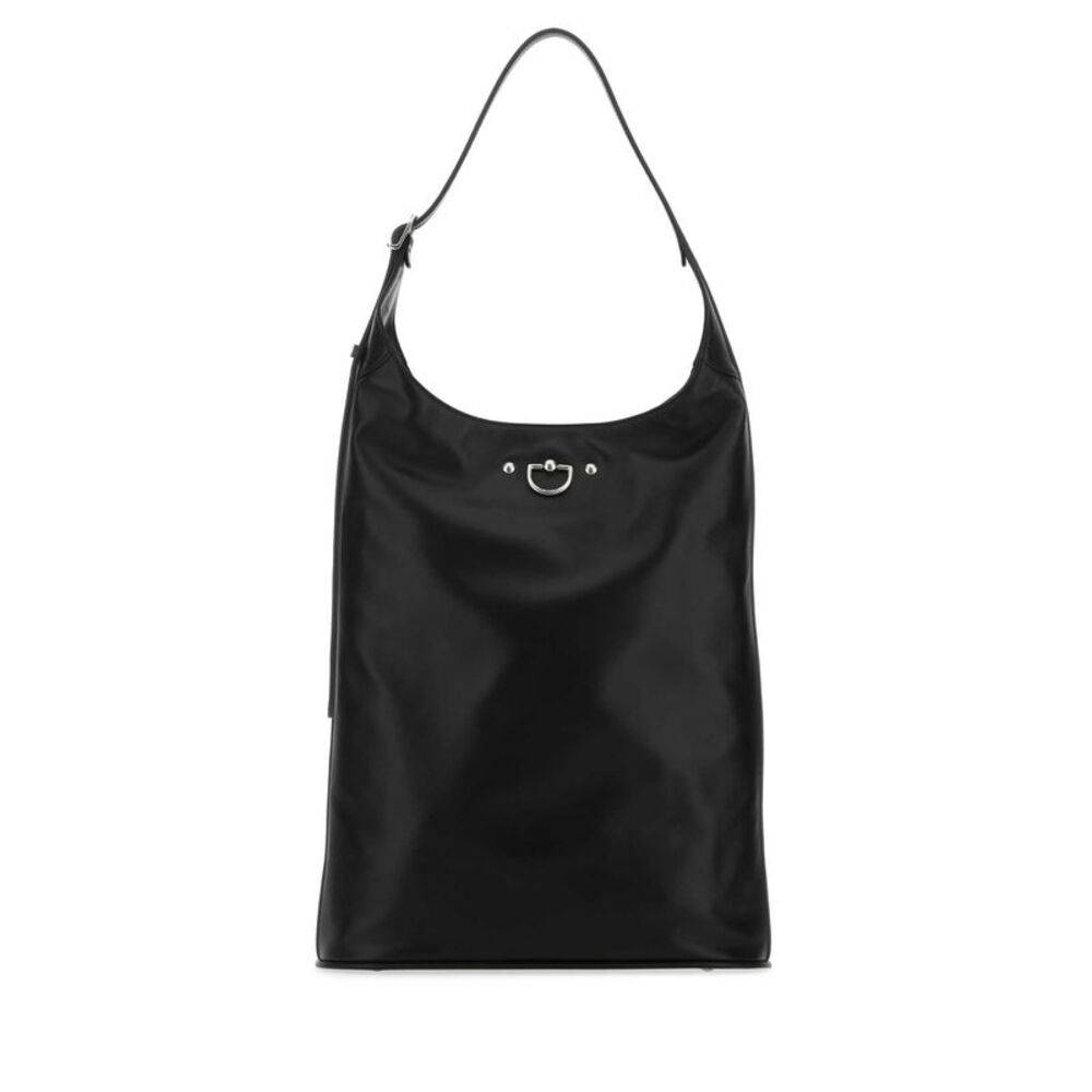Durazzi Women Black Nappa Cavalry Shoulder Bag